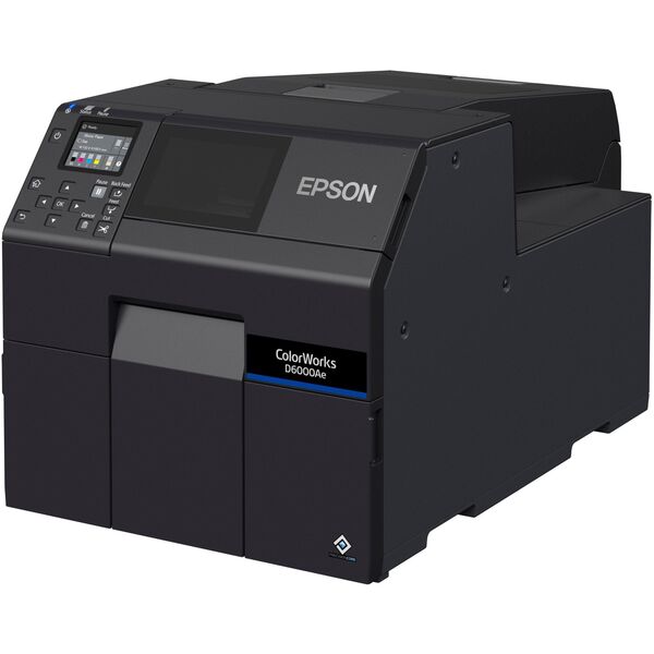 ΕΚΤΥΠΩΤΗΣ ΕΤΙΚΕΤΩΝ COLORWORKS CW-D6000AE ΜΕΛΑΝΙ/ΕΚΤΥΠΩΤΗΣ MW 112MM 108MM RD 119MM/SEC