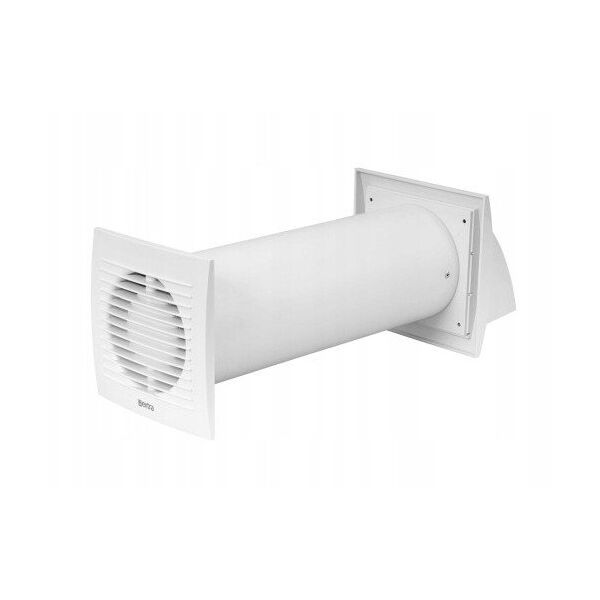 Μονάδα εξαερισμού EUROPLAST, d125 mm με θερμοστάτη, SPKT125