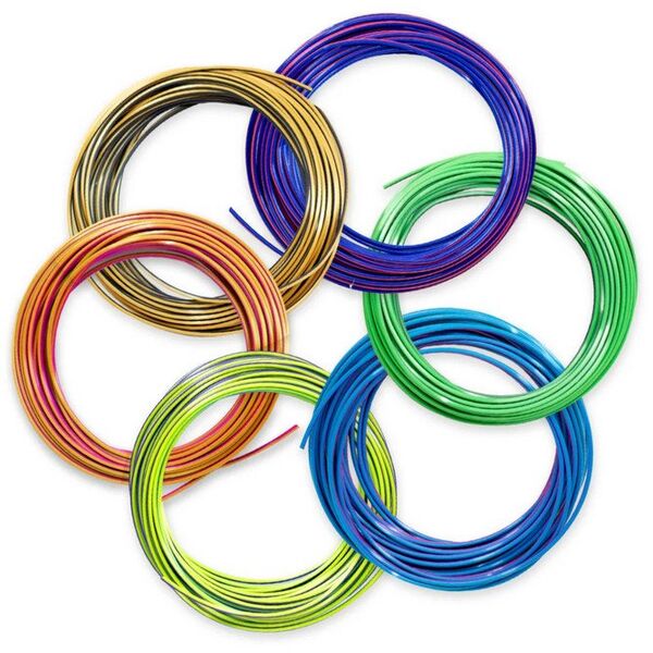 3Doodler Flow Τριχρωμία 6 καρούλια PLA 1,75 mm