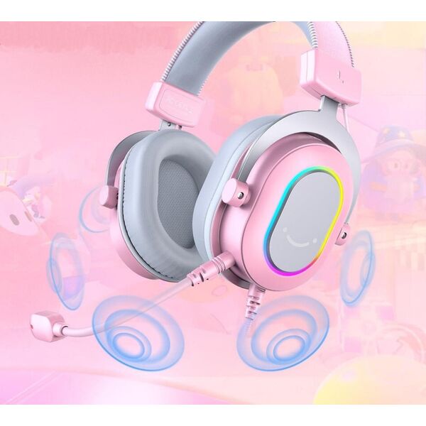 Ακουστικά στούντιο πάνω από το αυτί FIFINE H6P AmpliGame RGB surround ήχος 7.1
