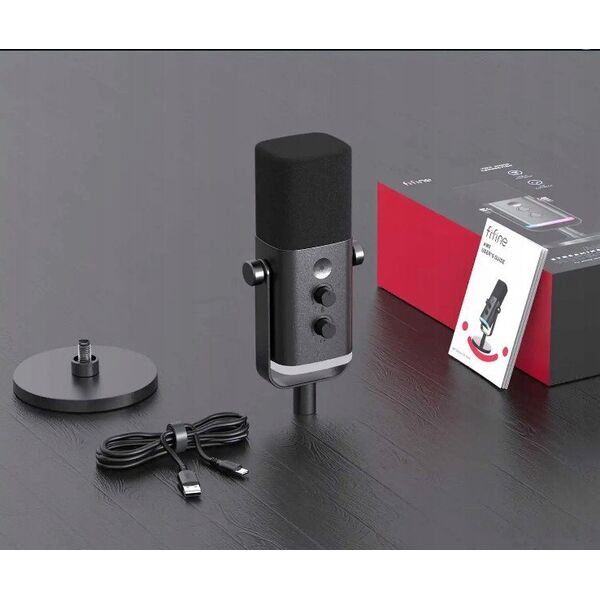 Δυναμικό στούντιο μικρόφωνο TAM8W XLR/USB με βραχίονα