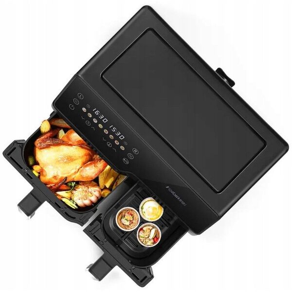 Extralink Home Air Fryer SJ-1000 10L EU | Frytkownica | (6L+4L)  2500W