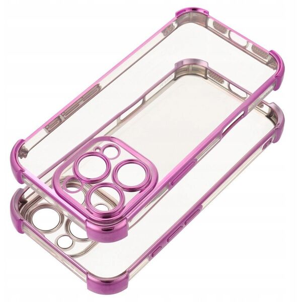 Θήκη ANTISHOCK ELECTRO για IPHONE 16 Pro μωβ