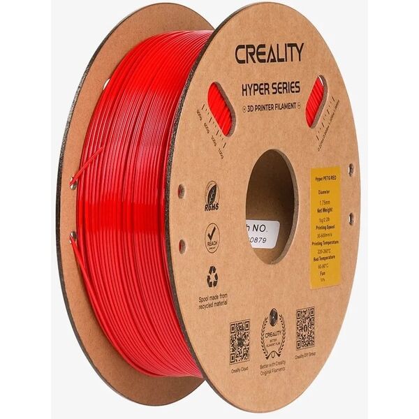 Νήμα Creality Hyper PETG, 1kg, κόκκινο (3301030072)
