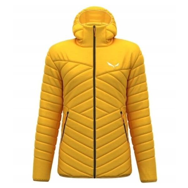 Kurtka puchowa Salewa Brenta Jacket - gold/black out