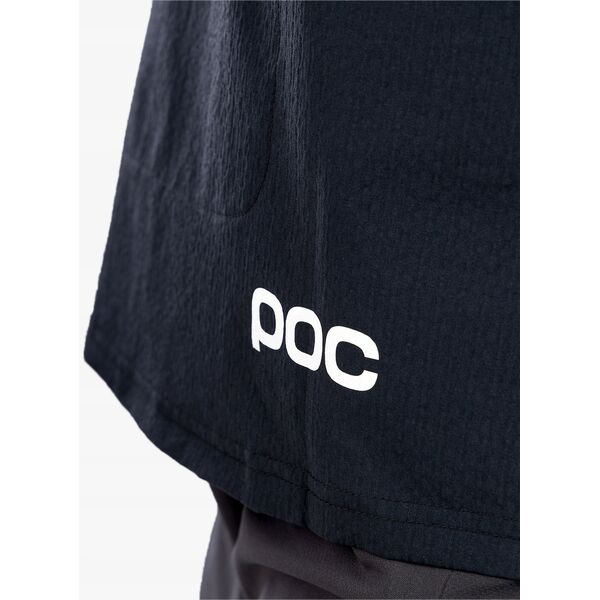 Ποδηλατική ζακέτα POC Mantle Thermal Hoodie - ουράνιο μαύρο