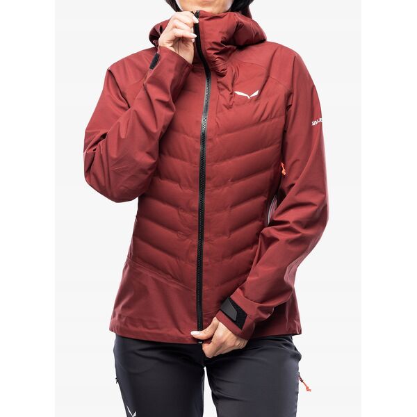 Γυναικείο υβριδικό μπουφάν Salewa Sella PTX 3L Hybrid Jacket - syrah