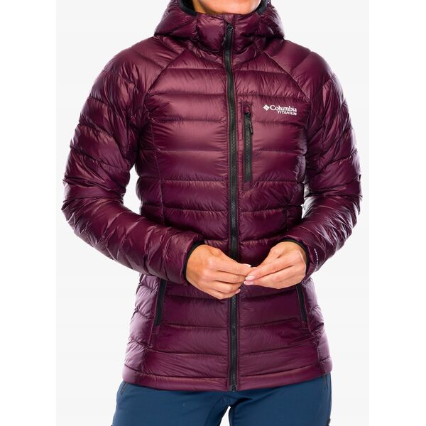 Γυναικείο μπουφάν Columbia Arctic Crest Down Hooded Jacket - moonvista