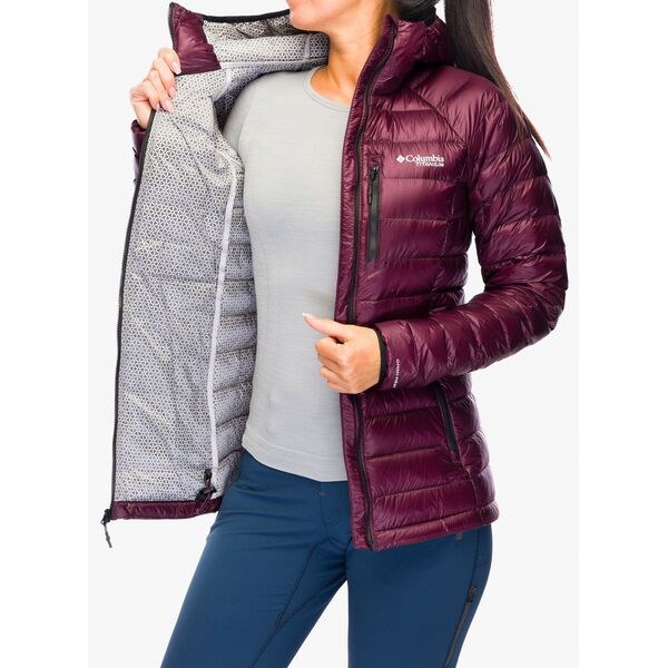 Γυναικείο μπουφάν Columbia Arctic Crest Down Hooded Jacket - moonvista