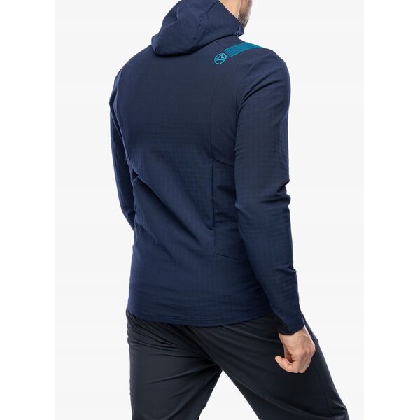 Softshell μπουφάν La Sportiva Descender Storm Jkt - βαθύ μπλε θάλασσας/τροπικό μπλε
