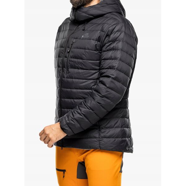 Μπουφάν με πούπουλα Mountain Equipment Earthrise Hooded Jacket - μαύρο/μαύρο
