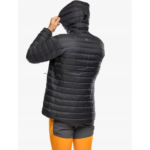 Μπουφάν με πούπουλα Mountain Equipment Earthrise Hooded Jacket - μαύρο/μαύρο