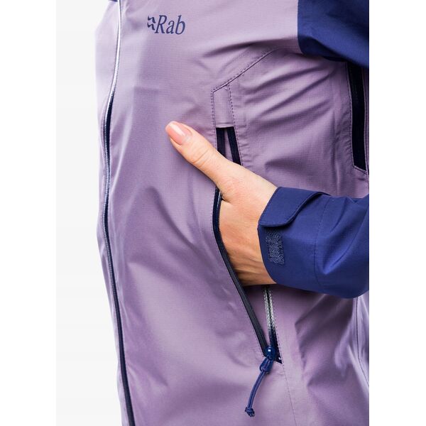 Γυναικείο μπουφάν με μεμβράνη για βουνό Rab Arc Eco Jacket - patriot blue/purple sage
