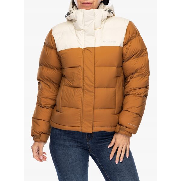 Γυναικείο χειμερινό μπουφάν Columbia Bulo Point III Down Jacket - καμηλό καφέ/σκούρο πέτρα