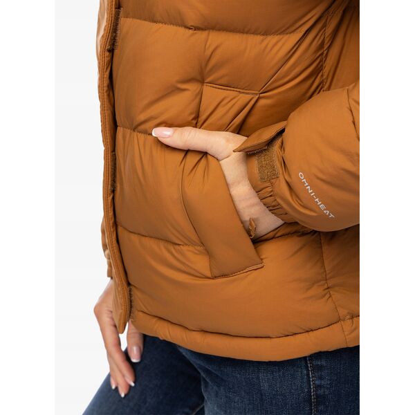 Γυναικείο χειμερινό μπουφάν Columbia Bulo Point III Down Jacket - καμηλό καφέ/σκούρο πέτρα