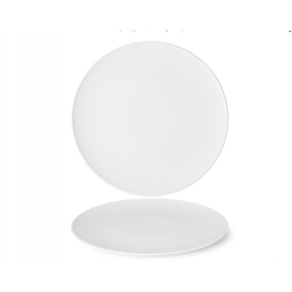 Πορσελάνινο πιάτο δείπνου BENEDIKT Optima, λευκό, o 29 cm