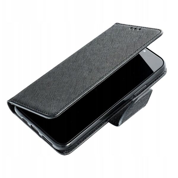 Θήκη Βιβλίου FANCY για MOTOROLA MOTO G75 μαύρη