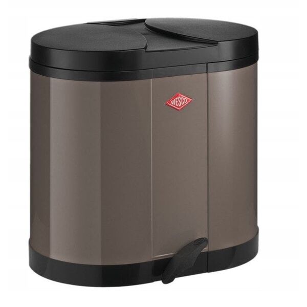Κάδος απορριμμάτων ζεστό γκρι 2x15l BETA Wesco