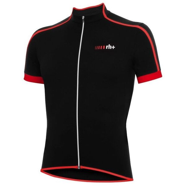 Μπλούζα ποδηλασίας RH+ Prime BLACK-BLACK-RED - XXL