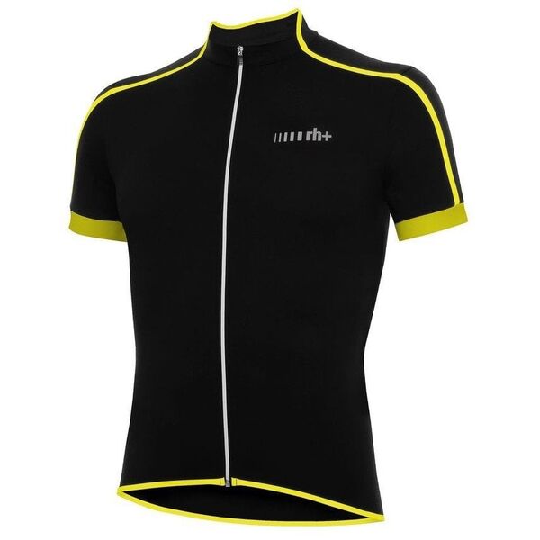 Koszulka rowerowa zeroRH+ Prime BLACK-BLACK-YELLOW FLUO - XXL