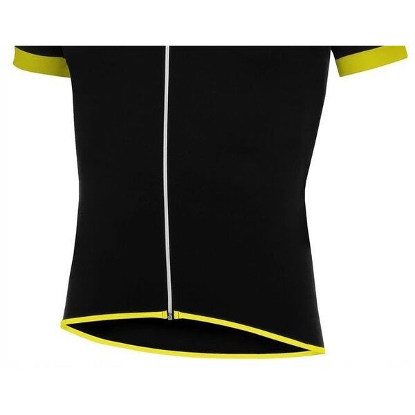 Koszulka rowerowa zeroRH+ Prime BLACK-BLACK-YELLOW FLUO - XXL