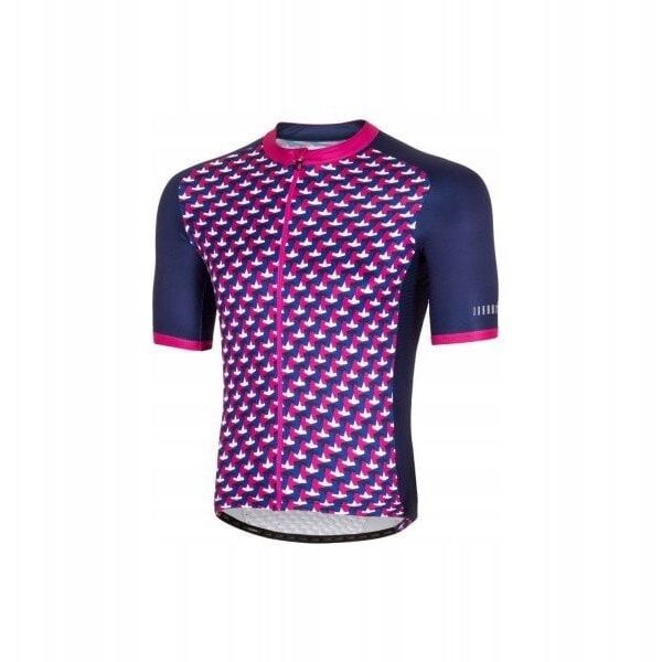 Koszulka rowerowa zeroRH+ Passion DARK BLUE/FUCSIA - M