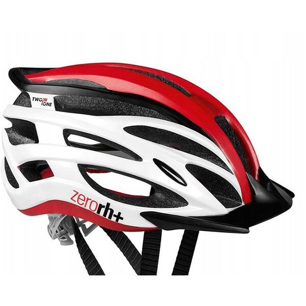 Κράνος ποδηλάτου RH+ TwoinOne SHINY BLACK MATT YEL. FLUO - XS/M