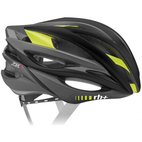 Κράνος ποδηλάτου RH+ ZW MATT BLACK - MATT YELLOW FLUO -XS/M