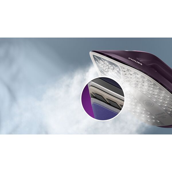 Philips PSG7300/80 σταθμός ατμού 1,5 l Πλάκα SteamGlide Elite Μαύρο, Χρυσό