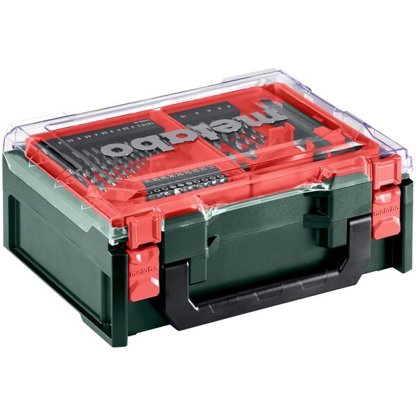 Βασικό Σετ METABO.PowerMaxx SB Κινητό εργαστήριο + 2 μπαταρίες Li-Ion 12V/2.0 Ah με φορτιστή LC 40 + 41 στοιχεία