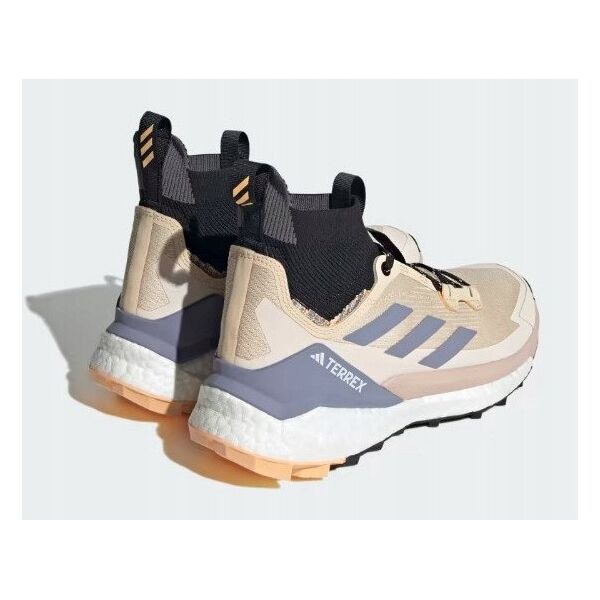 Γυναικεία παπούτσια πεζοπορίας adidas TERREX Free Hiker 2 - πορτοκαλί/άμμος/ασημί βιολετί