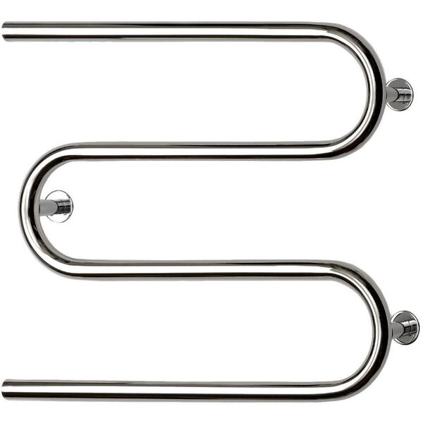 Πετσετοκρεμάστρα WELLMER, 630 x 650 mm, ανοξείδωτο ατσάλι, DN25, 5b, 3/4", εξωτερικό σπείρωμα