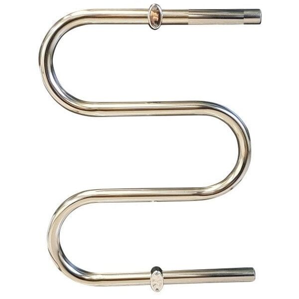 Πετσετοκρεμάστρα WELLMER, 600 x 450 mm, ανοξείδωτο ατσάλι, DN32, 3b, 1/2", εσωτερικό σπείρωμα