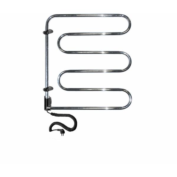 Πετσετοκρεμάστρα WELLMER Angis E560-3BNP, 560 x 520 mm, ηλεκτρική, 75 W
