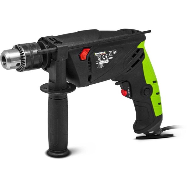 Ηλεκτρικό κρουστικό δράπανο CONSTRUCTOR, 500 W, 3000/λεπτό