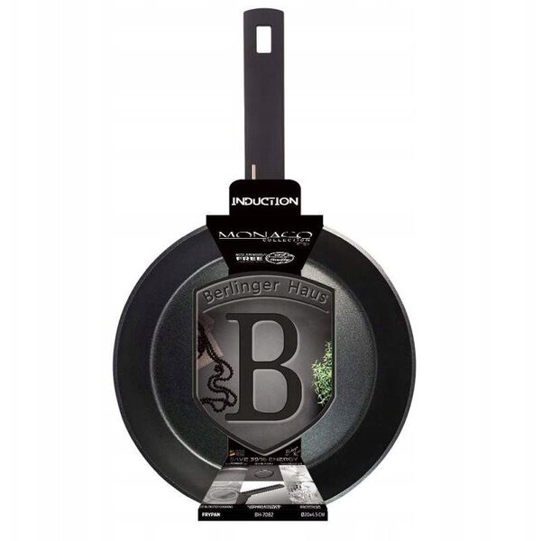 Τηγάνι BERLINGERHAUS MONACO, μαύρο, o20 cm