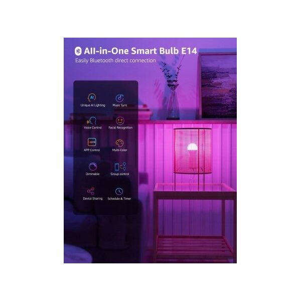Lepro BP1 AI Smart Bulb E14 - έξυπνη λάμπα E14