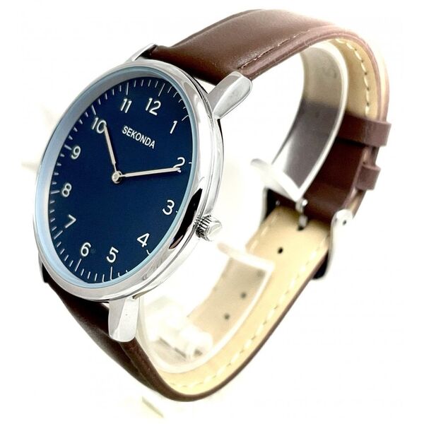 Sekonda, Sekonda, Quartz Leather Strap Watch, 1347.84, For Men For Men