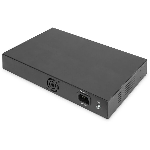 Digitus 16-portowy przełącznik gigabitowy, 19 cali, niezarządzalny
