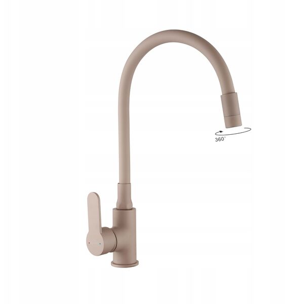 Μπαταρία κουζίνας Invena Ksanti Plus, μπεζ BZ-37-003-L
