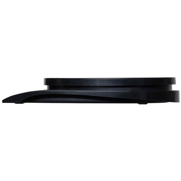 MAUL 1646090, Ηλεκτρονική ζυγαριά κουζίνας, 5 kg, 1 g, Μαύρο, Πλαστικό, Στρογγυλό