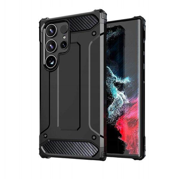 Θήκη υβριδικής θωράκισης Hybrid Armor για Xiaomi Redmi Note 14 Pro+ 5G - μαύρη
