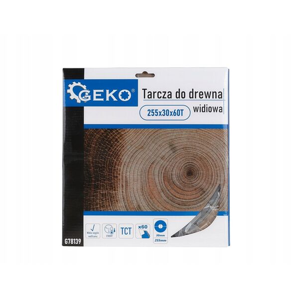 Δίσκος κοπής ξύλου 255x30x60T(οπή) (25)