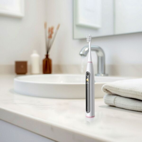 Ηλεκτρικές οδοντόβουρτσες Oclean X Lite S Duo Set για δύο, μπλε και γκρι