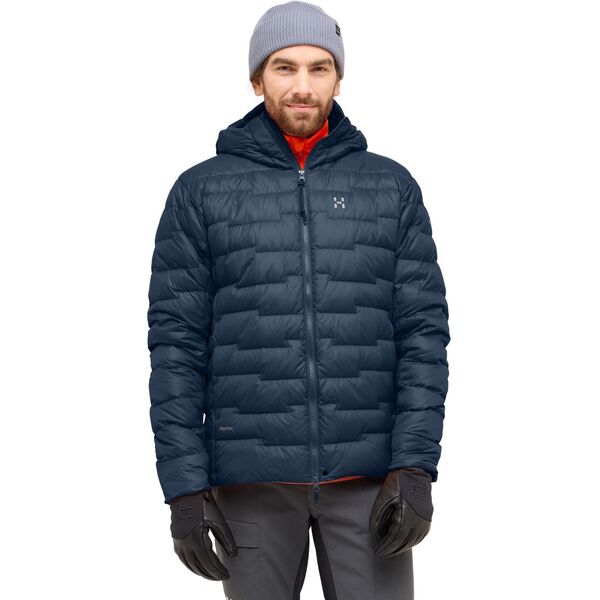 Kurtka puchowa Haglofs ROC Flash Down Hood - tarn blue