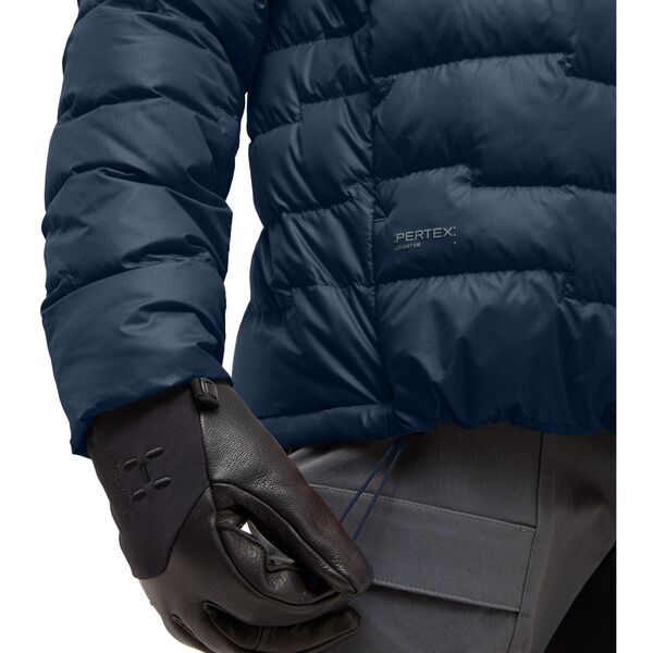 Kurtka puchowa Haglofs ROC Flash Down Hood - tarn blue