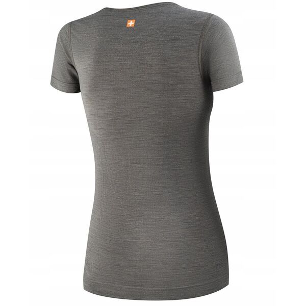 Γυναικείο μπλουζάκι με κοντό μανίκι OUTDOOR WOOL PRO γκρι S - GÓRY 9