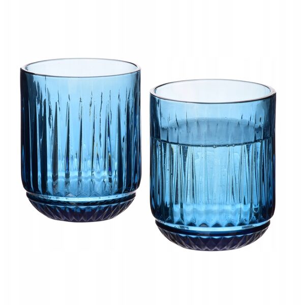 ELISE BLUE Σετ 4 ποτήρια 260ml7,5x9,4cm