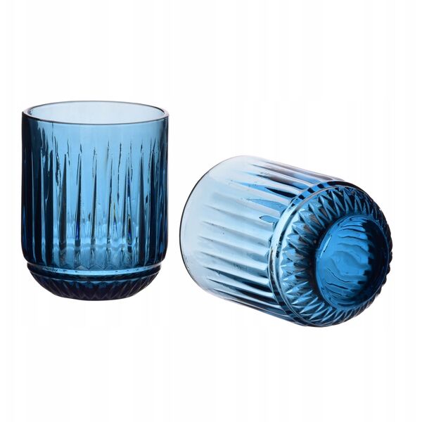 ELISE BLUE Σετ 4 ποτήρια 260ml7,5x9,4cm