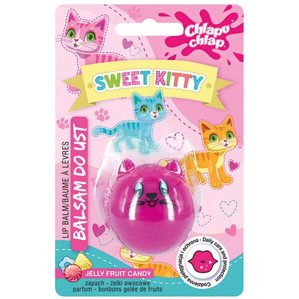 CHLAPU CHLAP Lip Gloss Sweet Kitty - φρουτένια ζελέ 1τμχ
